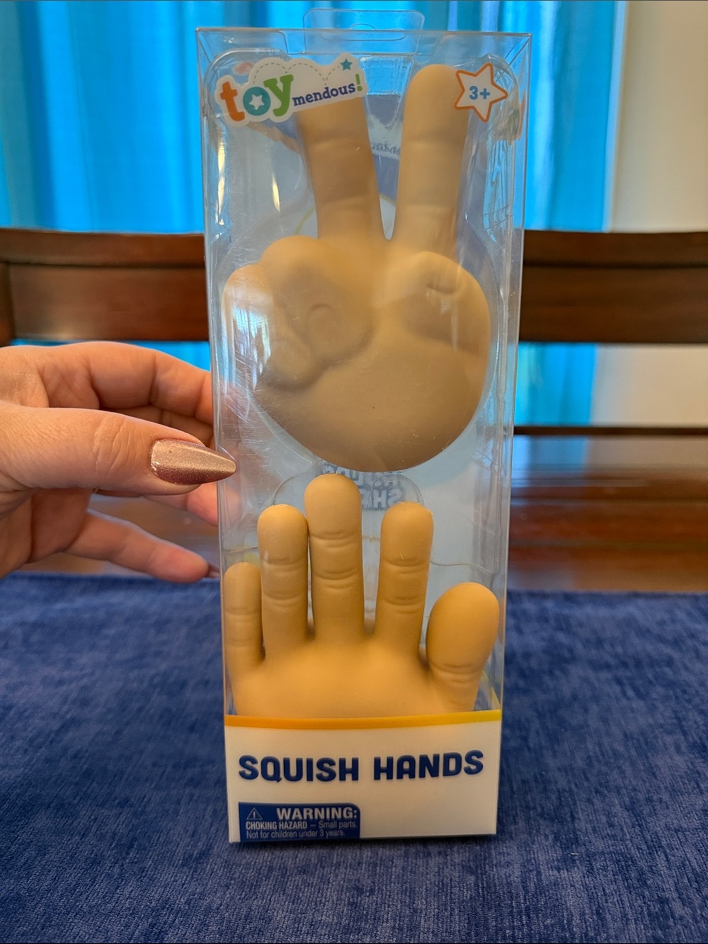 Toymendous Squish Hands Stress Toy - Beige